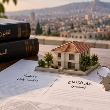 حق الانتفاع بالعقار في سوريا: ما هو وما الفرق بينه وبين الملكية؟