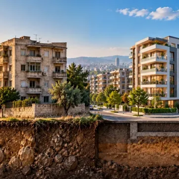 What is the difference between the value of the property and the value of the land it is built on?