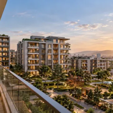Why do apartment prices differ within the same residential project?