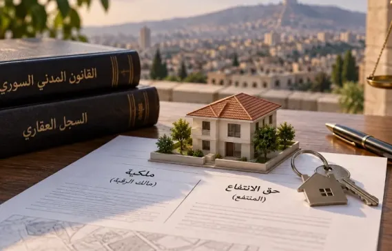 L’usufruit immobilier en Syrie : qu’est-ce que c’est et quelle est la différence avec la pleine propriété ?