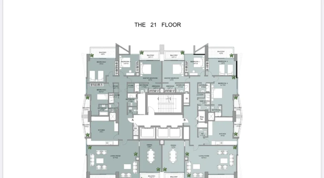 Şam'da satılık daireler : Marota City Majestic Tower S172