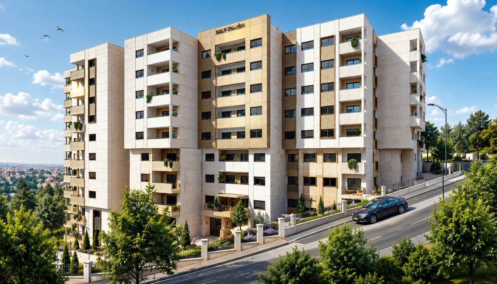 شقق سكنية فاخرة للبيع في دمشق -  فيوو تاور