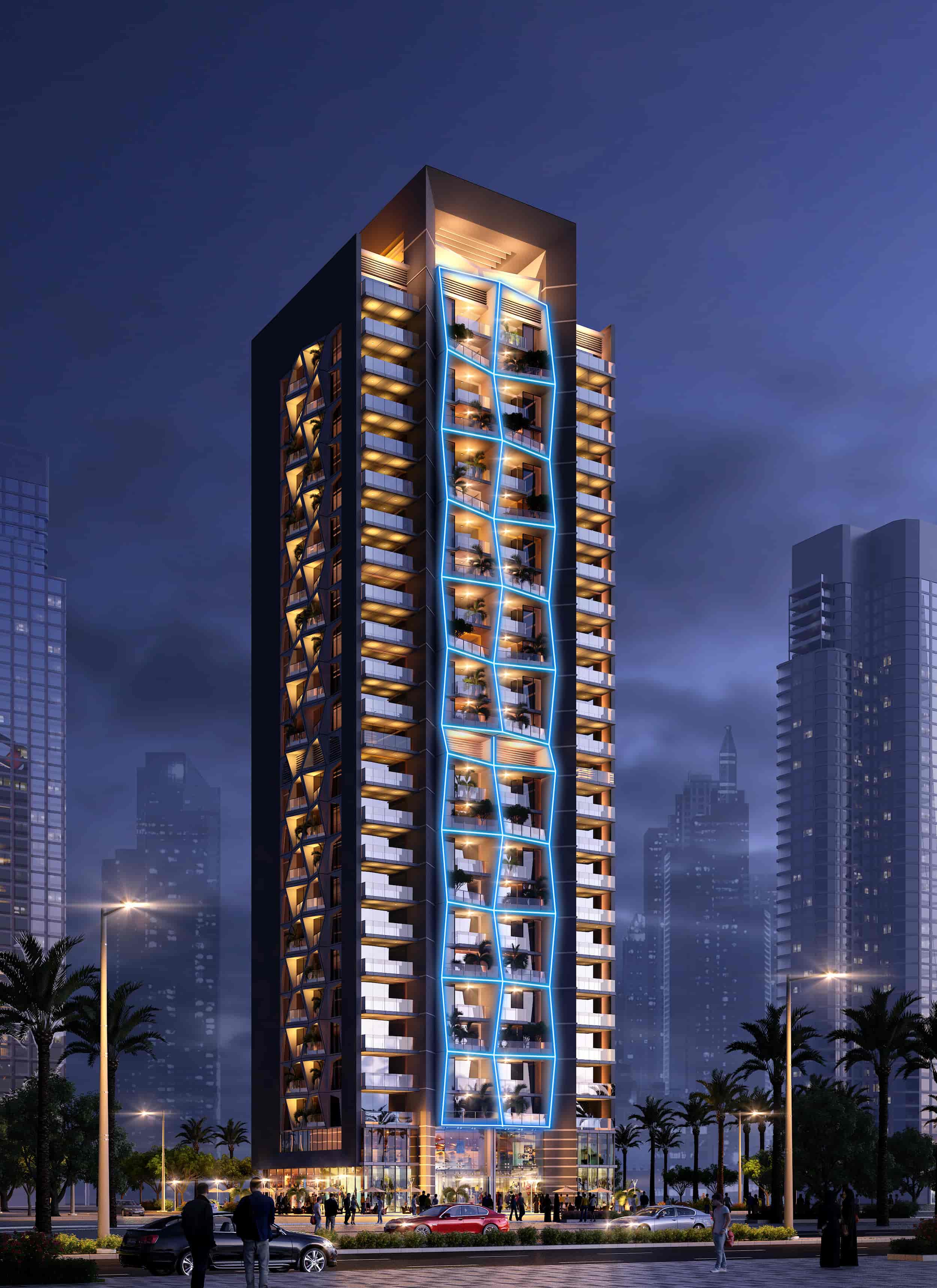 آپارتمان‌ها برای فروش در دمشق : ماروتا سیتی Majestic Tower S172