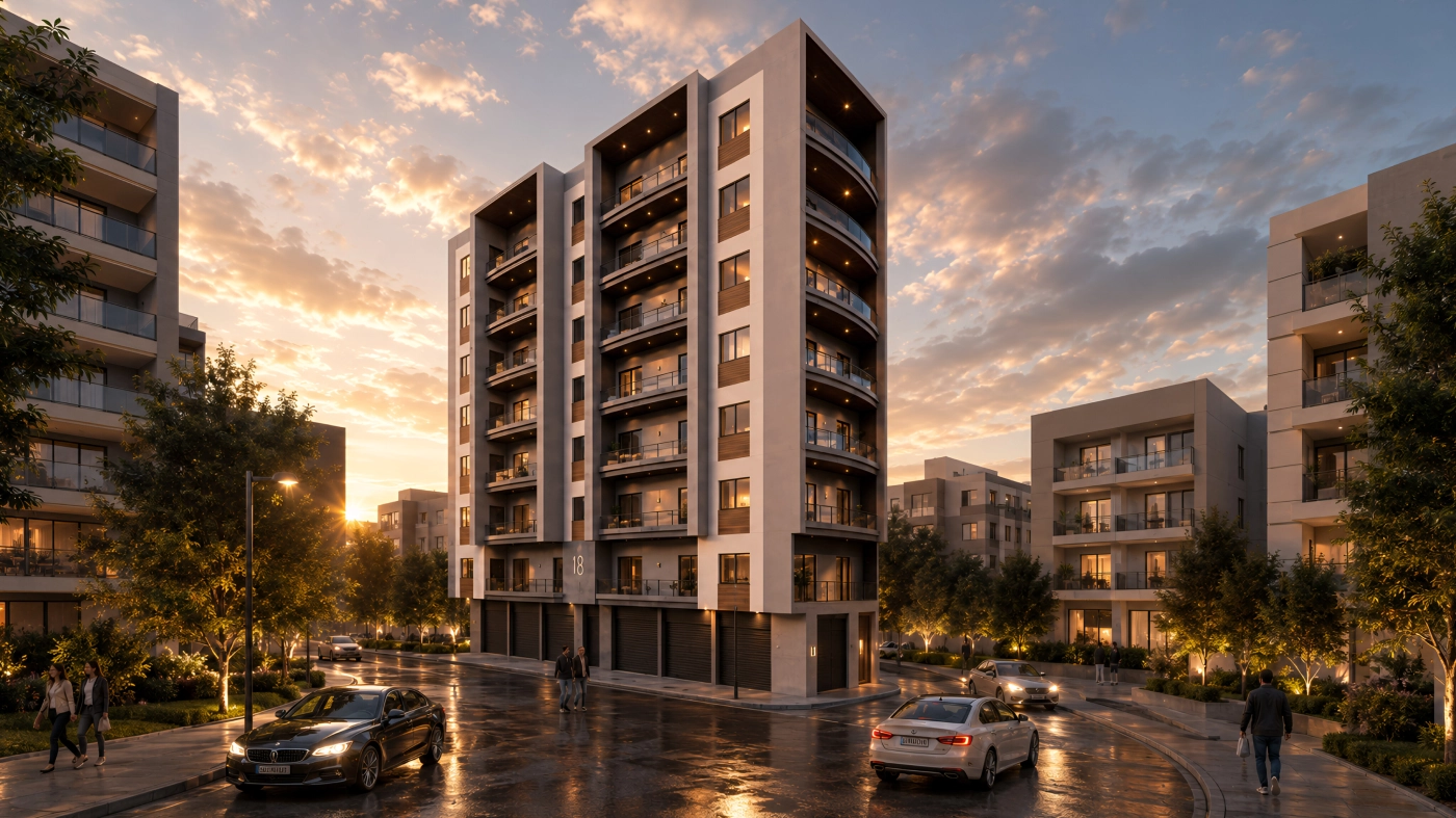 Hamede lüks satılık daireler, Binyan One projesi