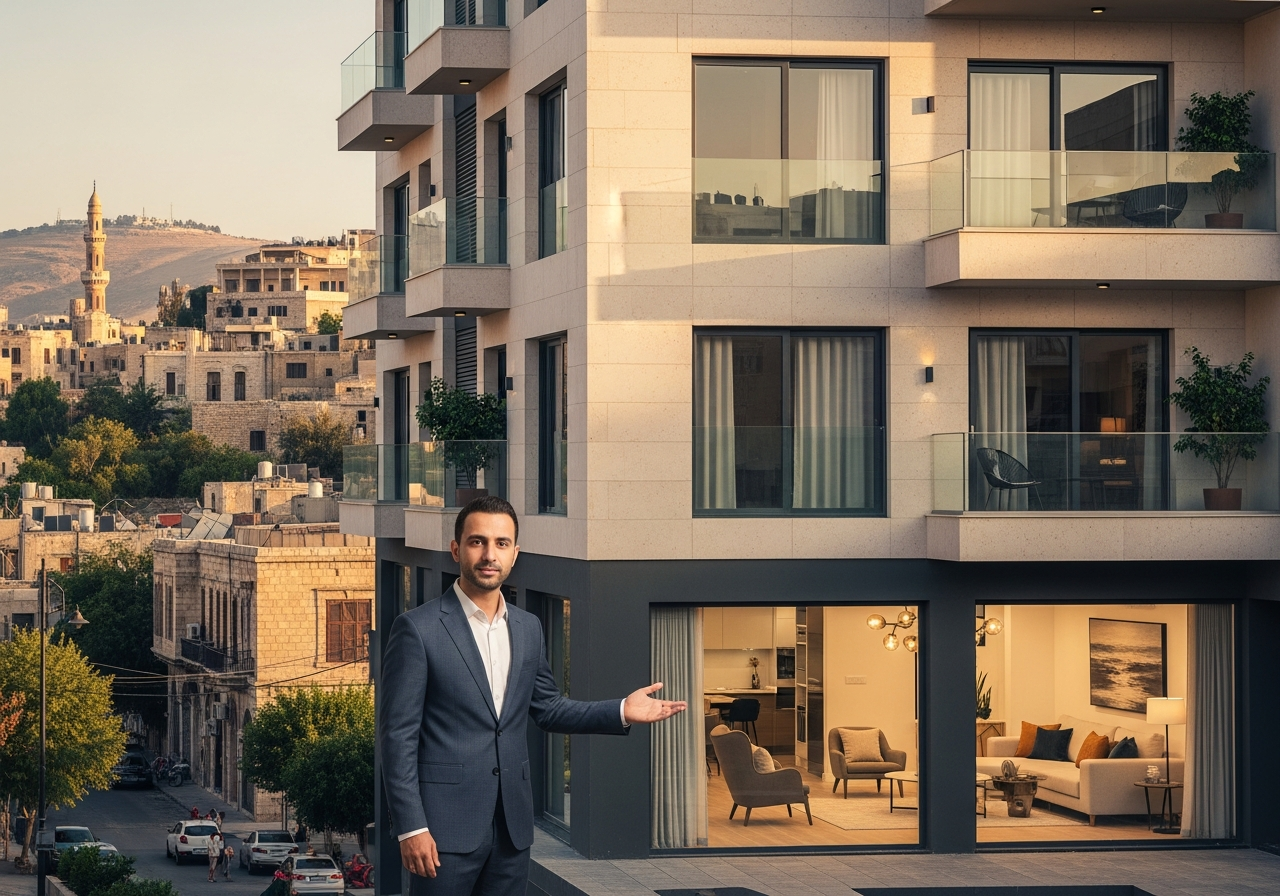 Appartement moderne à Damas à vendre pour les étrangers dans un guide complet du marché immobilier.